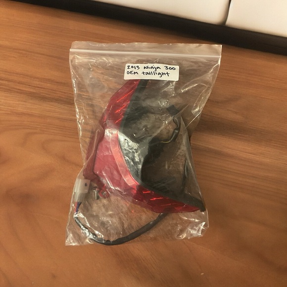 2013 Ninja 300 Motorcycle 300 Taillight! - Picture 6 of 9